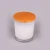 Import Hot sale no untidumping smokeless citronella candle in white glass jar with wooden lid from China