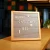 Import Hot Sale Oak Frame Gray Babi Felt Letter Sign Board Set With Wood Stand For Convenience Store from China