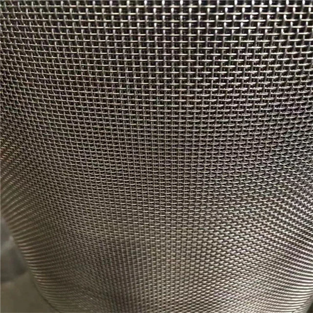 Hot sale Plain Woven 25 50 100 Micron 304 316L Stainless Steel Wire Mesh
