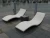 Import Hot sale Rattan Beach Chaise Chair Poolside Wicker Lounge Bed from China