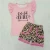 Import Hot sale Stay wild child 2 piece set baby girl 0-16 years old children wear summer short-sleeved clothes from China