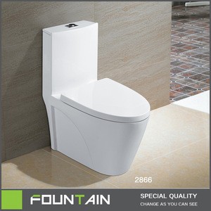 Hot Sale Toilet with Tank Environmental Ceramic Hotel One Piece Toilet