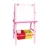 Import Hot sale Two Sides Wooden art wood Easel stand Toy With Fabric Storage from China