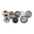 Import Hot sell custom professional round silver plated 3d metal iron western australia souvenir coins from China