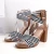 Import Hot Sell European And American Version Nice Wedge Sexy Sandals Fashion Cross Ladies Shoes High Heeled Shoes Job Made In China from China