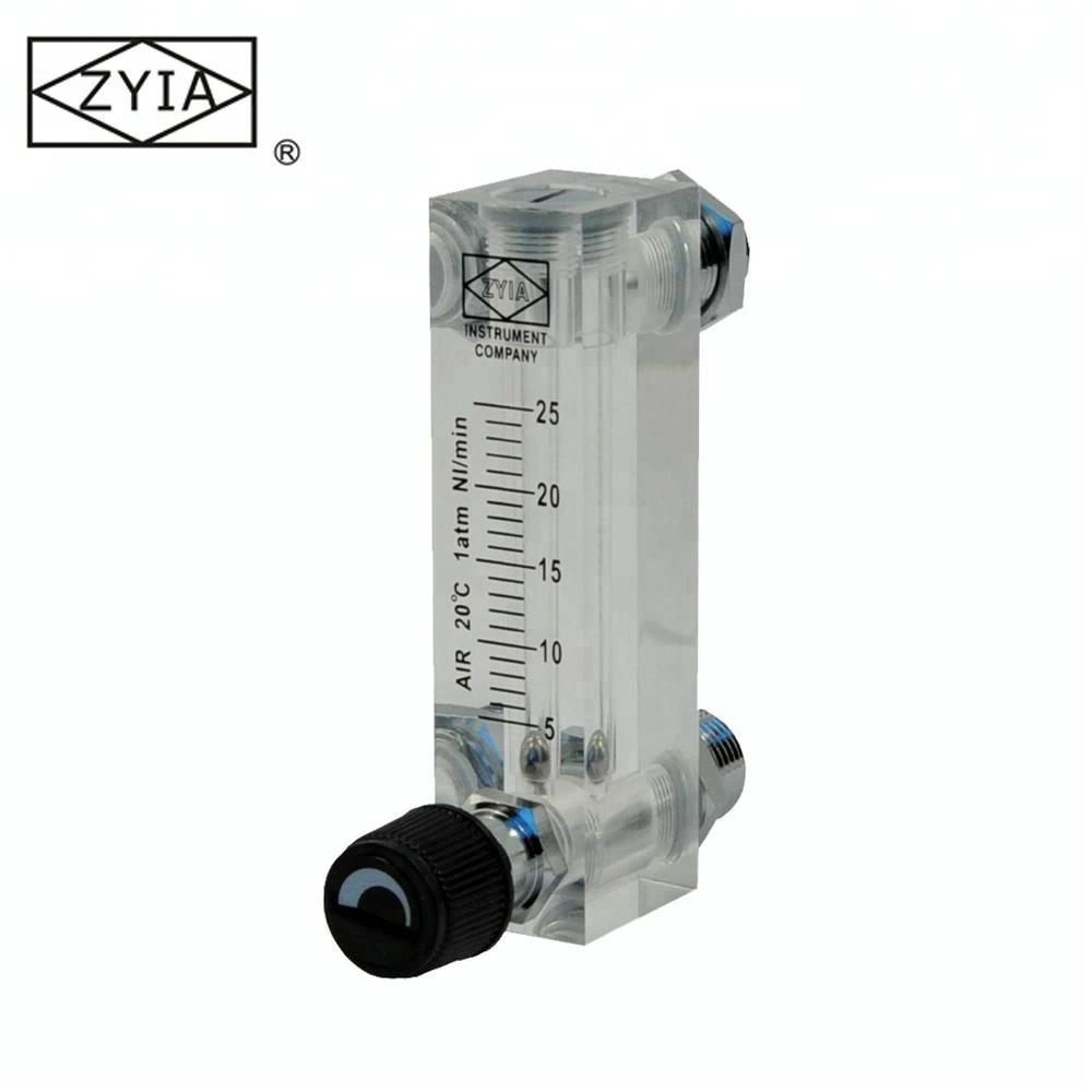 Hot sell panel mount portable mini small clean air flow meter rotameter