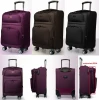 hot selling big capacity luxury style suitcase fabric luggage sky travel luggage