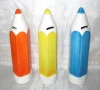 Hot selling color pen designs ceramic money box saving box