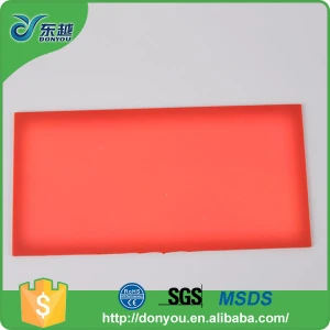 Hot selling eco-friendly durable PU thin silicone rubber sheet