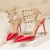 Import Hot selling European and American Style Sexy nightclub stiletto high heeled shoes metal rivets hollowed out sandal from China