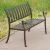 Import Hot Selling good Quality patio metal garden bench parts from China