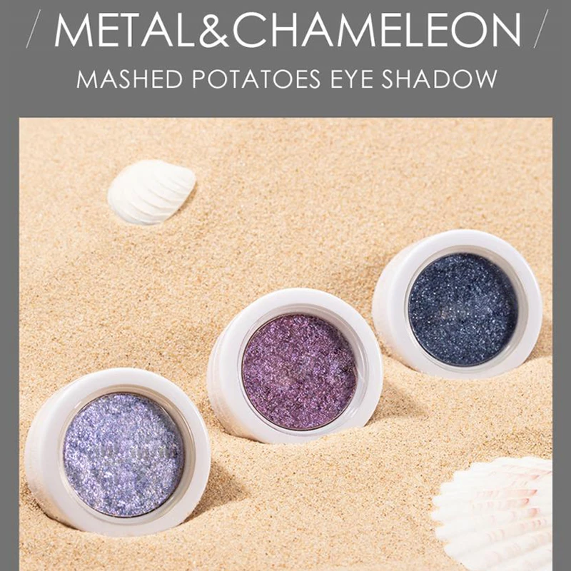 Hot selling High Quality eye shadow palette Powder Pigment Chameleon Single Eyeshadow