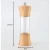 Hot wholesale acrylic 6 inch manual salt and pepper grinder wood