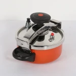 Household Gas Induction Cooker Dual Use Stainless Steel Mini Safe Pressure Cooker