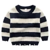Hu Sunshine Wholesale  Boys Sweaters Baby Kids Knitted Striped Kids Autumn Pullover Sweater