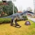 Huge Animatronic Dinosaur Raptor Model For Amusement Park Lifesize Animated Robotic Dinosaur