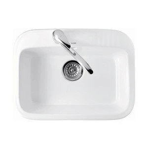 Huida square ceramic single bowl kitchen sink