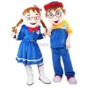 Human Mascot Costumes Custom Cartoon Character Mascot Costumes Adult For School