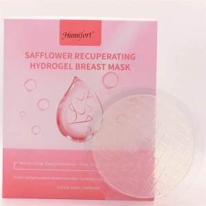 HumiFans Safflower Recuperating Hydrating Breast mask Patches for women breast enhancement treatment