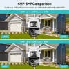 ICSEE APP HD 4K 8MP WIFI PTZ IP  Dual Lens Smart Home Night Vision Human Detection Outdoor CCTV Security Camera