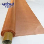 In stock 200 mesh Emf Shielding Copper Wire Mesh