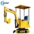 Import Indoor amusement park electric coin operated kid mini excavator from China