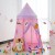 Import indoor&amp;outdoor kid play tent for children and baby fabric in house princess castle play tent Presents toys for child from China