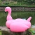 Inflatable toys 280cm Flamingo Pool Float With Handle Giant Inflatables Toys Pink Water Animal Island Float for Adults &amp; Kids