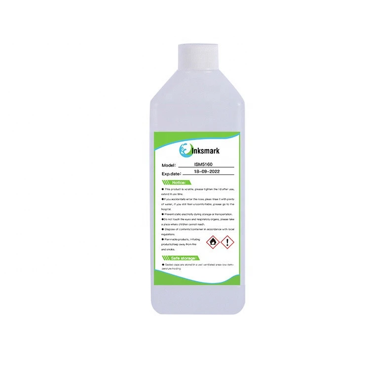 ISM5100 Alternative Factory low-cost industrial consumable cleaning agent for Markem-Imaje inkjet printer machine