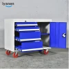 Iyanen Professional manufacturer 4 drawer mobile metal tool storage cabinet tools set workshop hand tool kit with metal cabinet