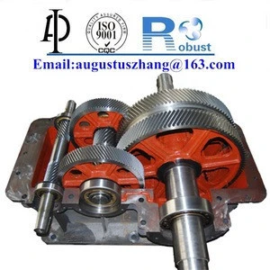 JLH series cylindrical spur gears double-circular-arc herringbone gear reducer gearbox for pumping jack oil extractor