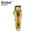 Import Kemei KM-2030 Rechargeable Profession Metallic Electric Trimmer Hair Clipper LCD Cordless Hair Trimmer Professional Hair Trimmer from China