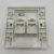 Import keystone jack cat5e cat6 faceplate rj45 rj11 cable switch wall plate 86 network Face Plate from China