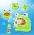 Import Kids electric bubble maker bath bubbles frog water toy from China