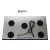 Import kitchen cooker/portable caravan built-in gas stove induction cooker tempered glass/ from China