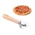 Import Kitchen Gadget Tool Wholesale Custom Logo Wood Handle Wheel Pizza Cutter from China