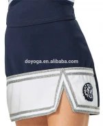 Knit fabric girls cheerleader uniform cheer wear apparel