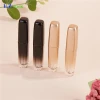 L-Zhuang Low MOQ 100pieces DIY Gradient Black Gold 2.5ml Customize Empty Lipgloss Tubes Square Packaging