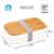 Import Large 1000ml capacity plastic BPA-free natural bamboo lid food storage container fridge available lunch box from China