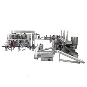 large and medium small fully automatically machinery for making potato chips and french fries