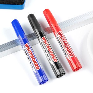 Large capacity custom pen refillable whiteboard marker writing smooth erasable