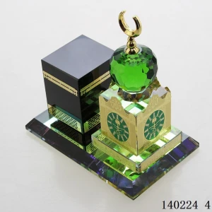 Large clock Kaaba two-piece set Islamic car supplies Muslim dress islamic clothing desktop ornaments