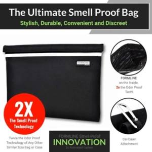 Large Smell Proof Bag - Wholesale - Large 12&quot; x 9&quot; Odor Proof Bag by Formline Supply. OEM/ODM.