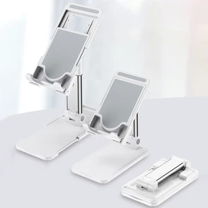 Laudtec Universal Tablet Phone Holder Desk For iPhone Desktop Tablet Foldable Adjustable Table Mount Mobile Phone Stand Holder
