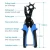 Import Leather Belt Hole Punch Set with 6 Holes Size Tool for Watch Strap Shoe Leather Hole Punch Plier from China