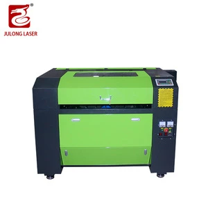liaocheng Julong Laser 900*600mm 80w Professional assembled 9060 co2 wood laser printer