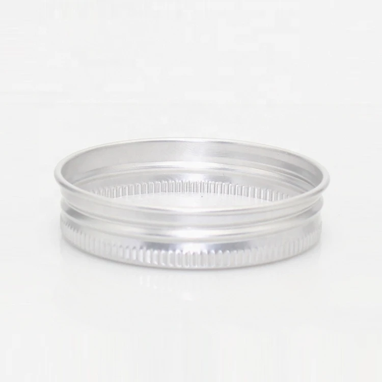 Lid &amp; Closure Silver Continuous Thread 48/400 48mm Aluminium Screw Caps With Foam Liner For Jars Seal