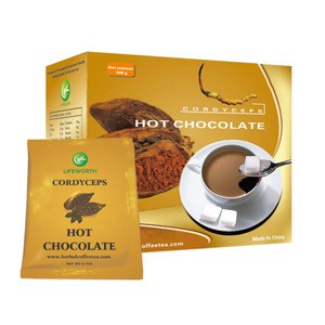 Lifeworth cacao powder hot chocolate herbal drink private label supplements