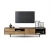 Import Living Room Furniture Unit Simple Modern New Model Design MDF Veneer Laminate Wooden TV Media Rack Stand Cabinet With Showcase from China
