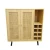 Import Living room wood Rattan storage drawer cabinet from China
